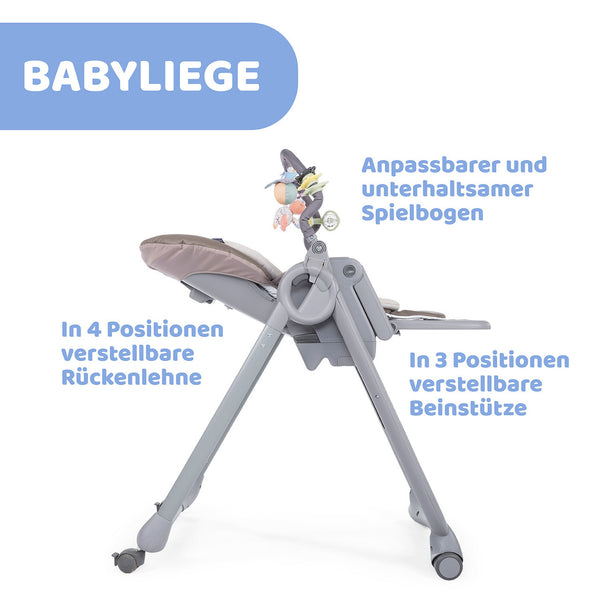 Chicco Hochstuhl Meraviglia Buche/White 4in1