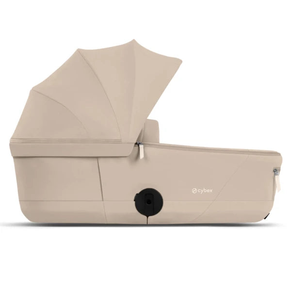 Cybex Coya mit faltbarer Babywanne - Matt Black / Cosy Beige