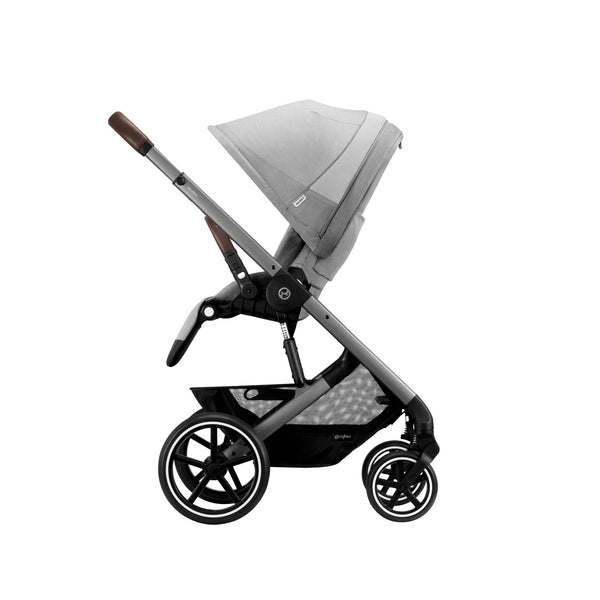 Cybex Balios S Lux Set Stone Grey (Gestell Silber)