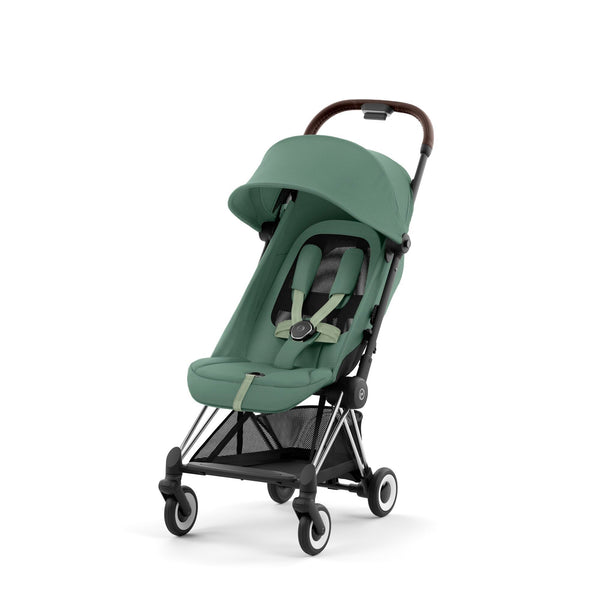 Cybex Coya Leaf Green Gestell Chrome