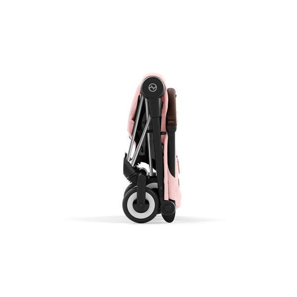 Cybex Coya Peach Pink Gestell Chrome