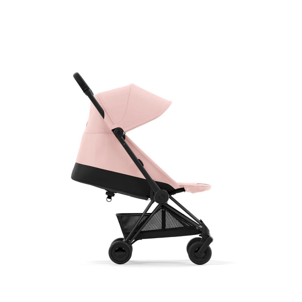 Cybex Coya Peach Pink Gestell Matt Black