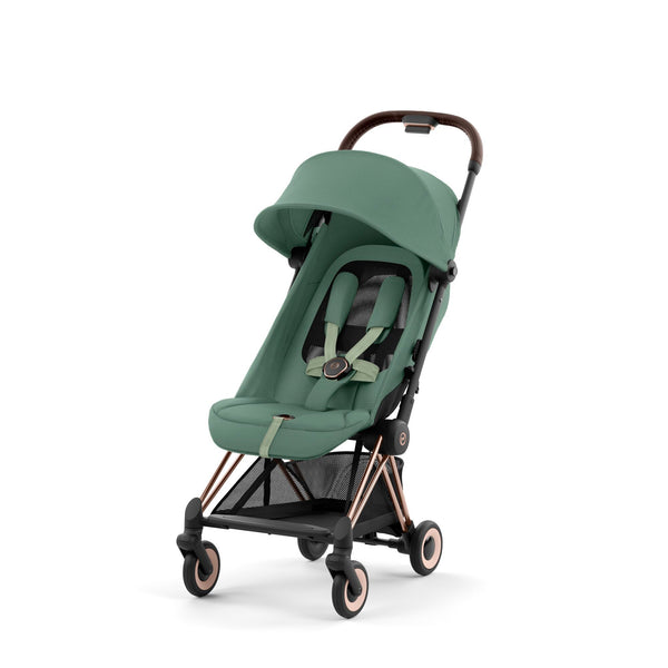 Cybex Coya Leaf Green Gestell Rosegold