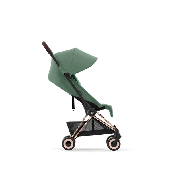 Cybex Coya Leaf Green Gestell Rosegold