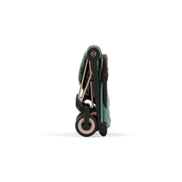 Cybex Coya Leaf Green Gestell Rosegold