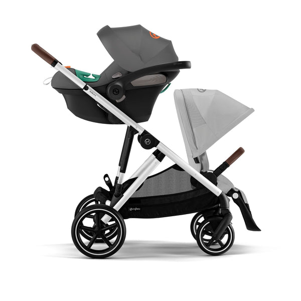 Cybex Gazelle S (Silber Rahmen)Stone Grey