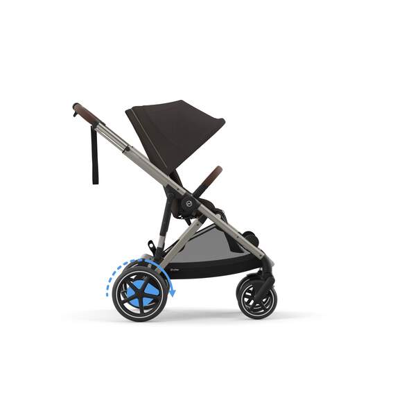 Cybex e-Gazelle S (Taupe Rahmen) Chocolate Brown + Wanne