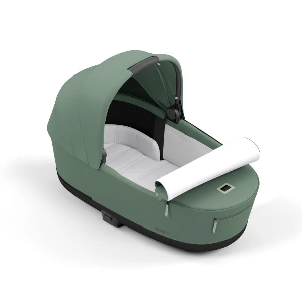 Cybex e-Priam Set Gestell (Rosegold) /Stoff (Leaf Green)