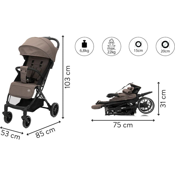 Fillikid Rover Buggy Taupe