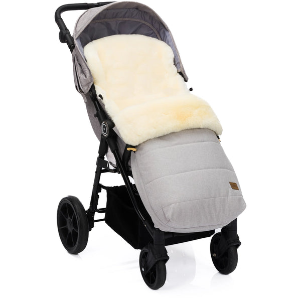 Fußsack Bernina Lammfell Style Champagner