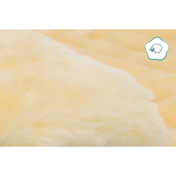 Fußsack Bernina Lammfell Style Champagner