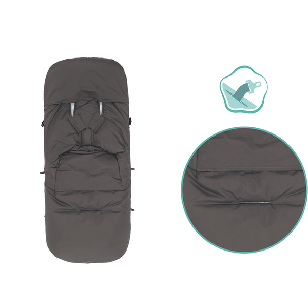 Fußsack Kinley Grau