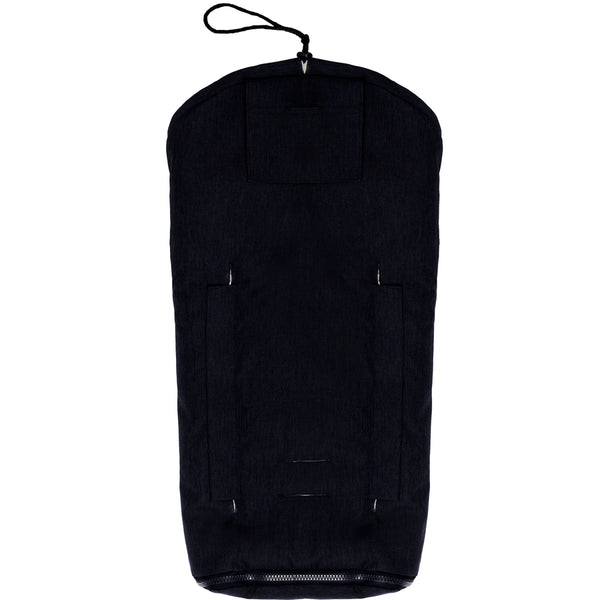 Fußsack Pamir für Babyschale Echtfell Schwarz