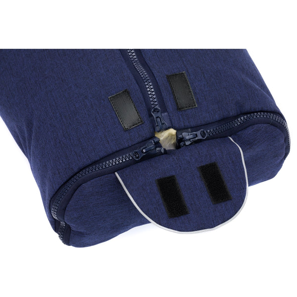 Fußsack Pamir für Babyschale Echtfell Schwarz