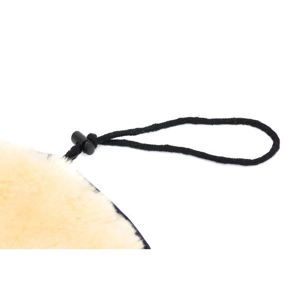 Fußsack Pamir für Babyschale Echtfell Schwarz