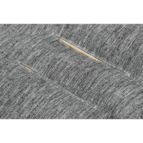 Fußsack Pamir für Babyschale Echtfell Hellgrau Melange