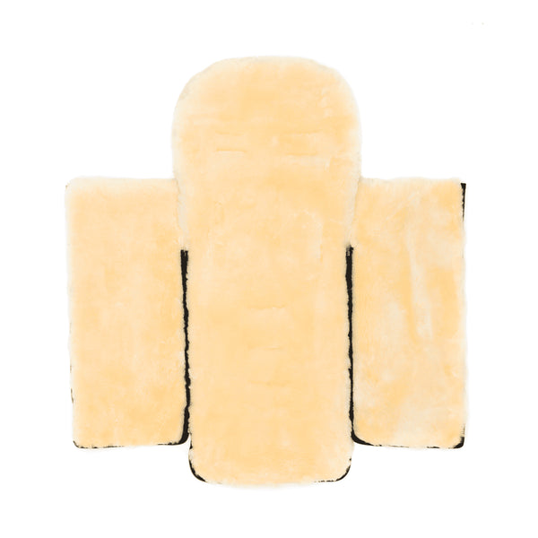 Lammfellfußsack Jarvis Dunkelgrau Melange