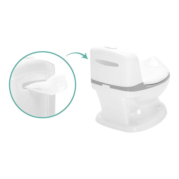 Mini Toilette Weiß