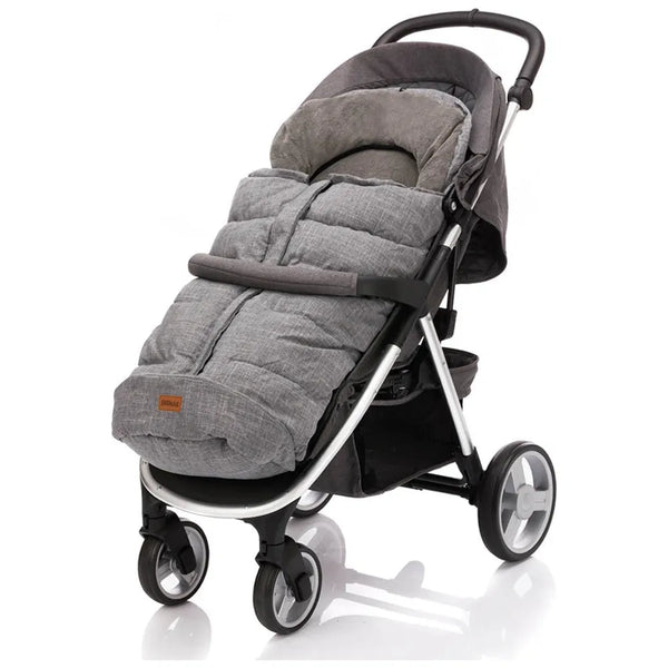 Fußsack KIBO in Grau melange