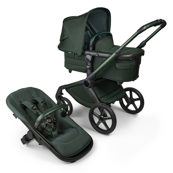 Bugaboo Fox 5 Gestell Noir Midnight Green Limited Edition