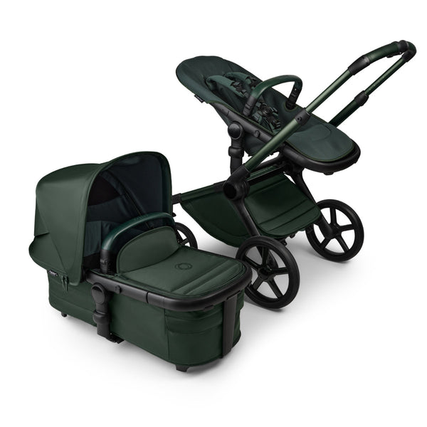 Bugaboo Fox 5 Gestell Noir Midnight Green Limited Edition 3in1 Set (BeSafe)