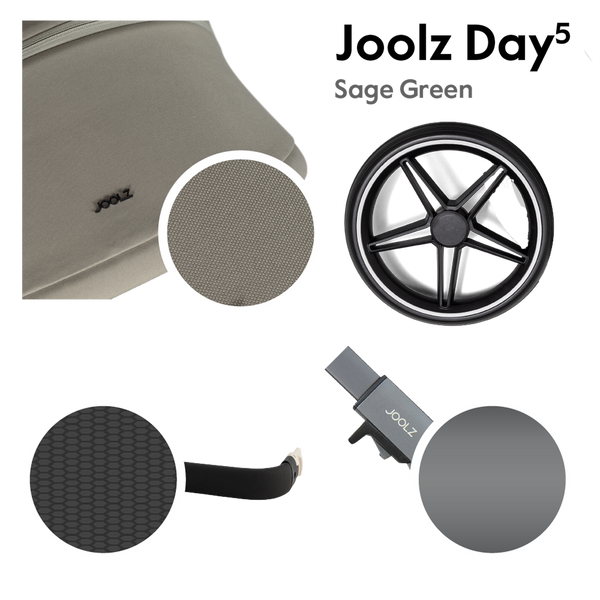 Joolz Day⁵ Sage Green 3in1 BeSafe Set