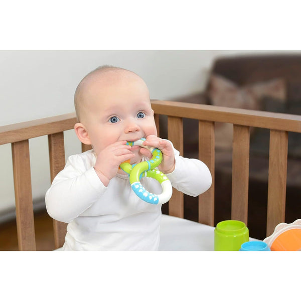 Kidsme Twist & Learn Ring Rattle 3m+