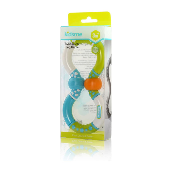 Kidsme Twist & Learn Ring Rattle 3m+
