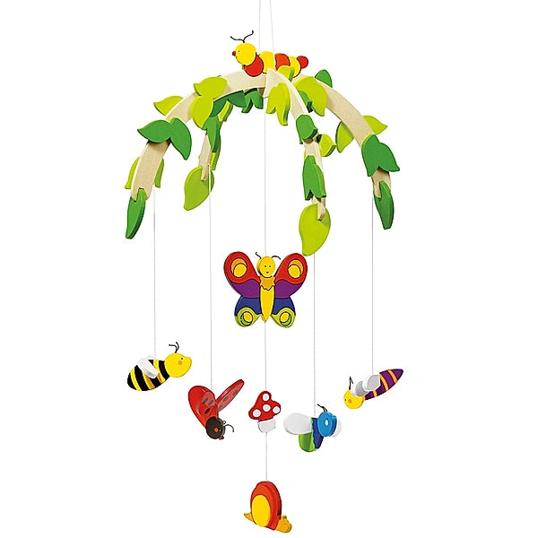 Mobile Insekten Bunt