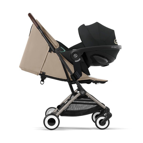 Cybex Orfeo Almond Beige Gestell Taupe