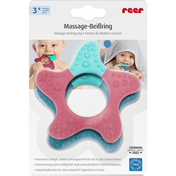 Reer Massage-Beißring 3+ Monate