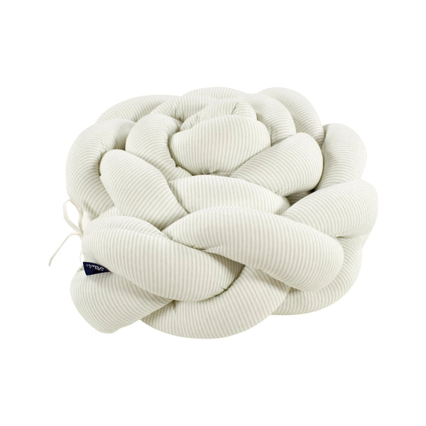 Bettrolle geflochten Smokey Stripe