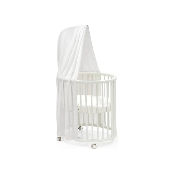 Stokke Sleepi Mini V3 Weiss+Mini Matratze+Kommode