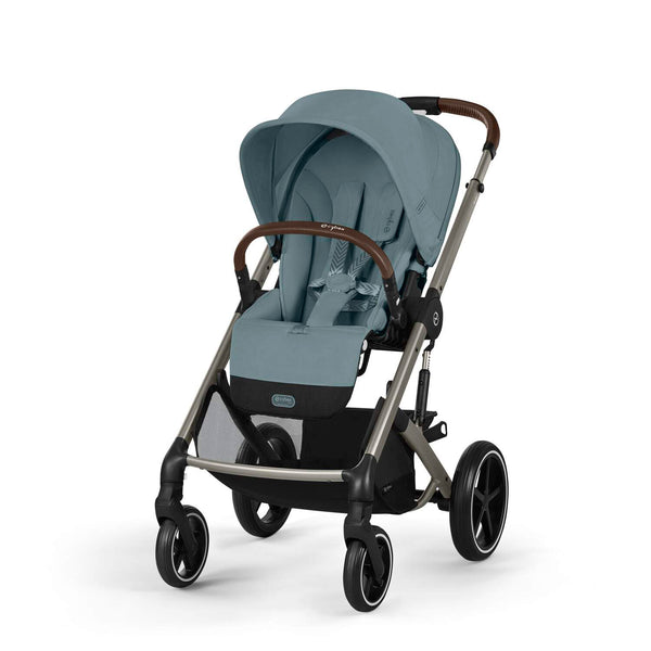 Cybex Balios S Lux Set Stormy Blue (Gestell Taupe)