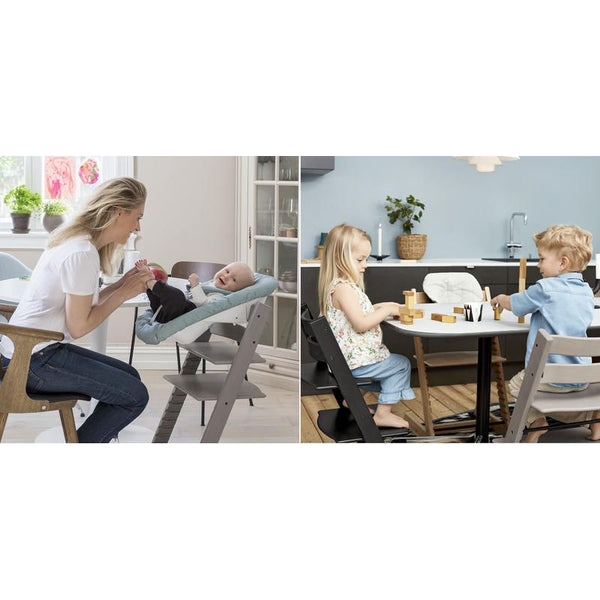 Stokke Tripp Trapp Storm Grey + Baby Set