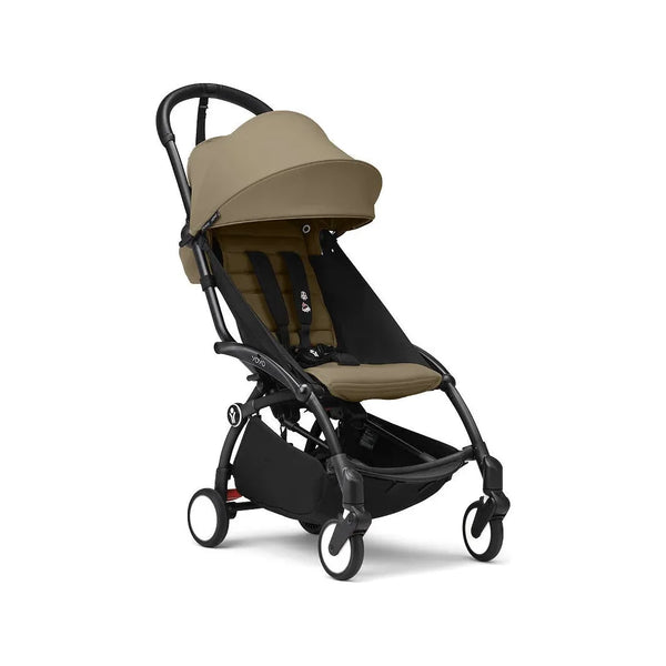 Stokke® YOYO³ Black / Toffee + Stokke Newborn Pack 0+