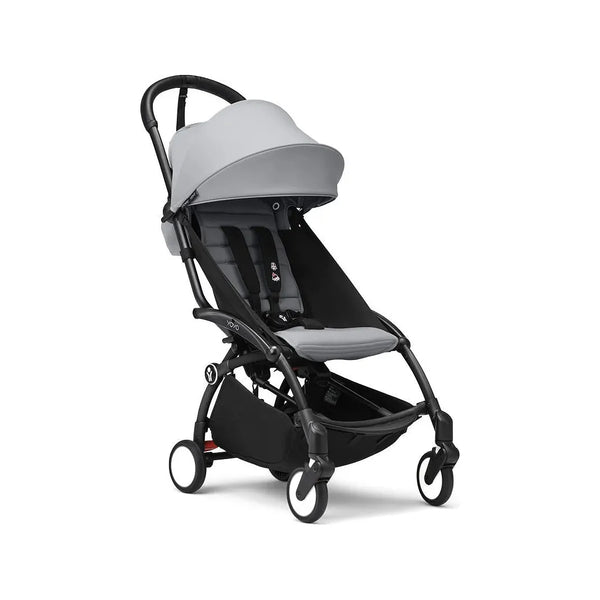 Stokke® YOYO³ Black / Stone + Babyzen Cot Stone