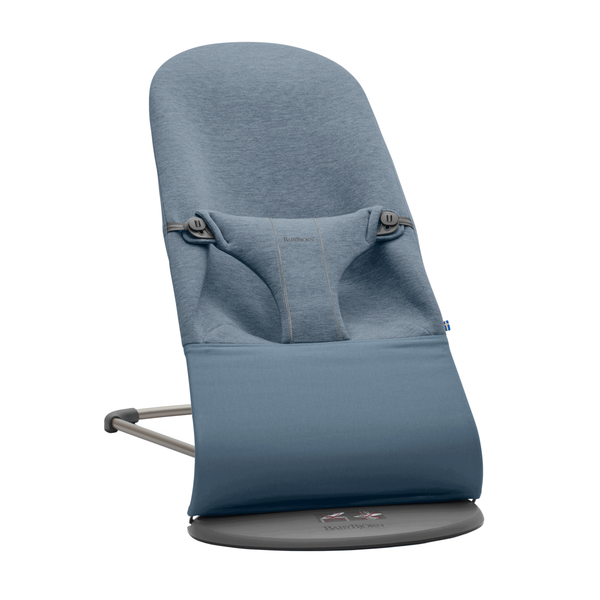 BabyBjörn Babywippe Bliss 3D Jersey Taubeblau