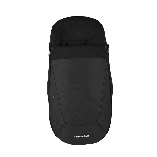 Easywalker Fußsack Premium Jet Black