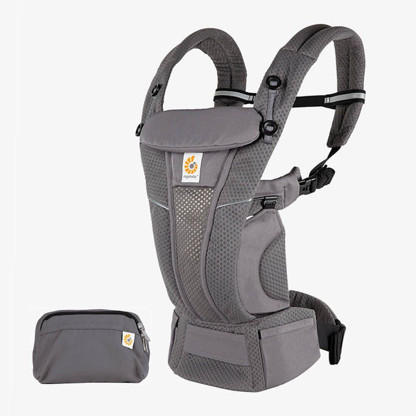 Ergo Baby Omni Breeze- Babytrage Graphite Grey