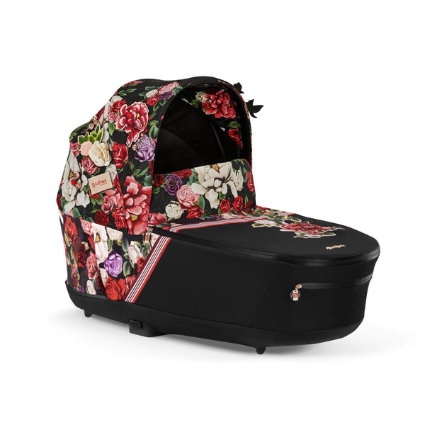 Cybex Priam Lux Carry Cot Spring Blossom Dark