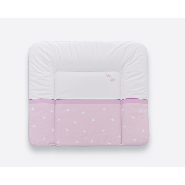 Wickelauflage Krone Rosa