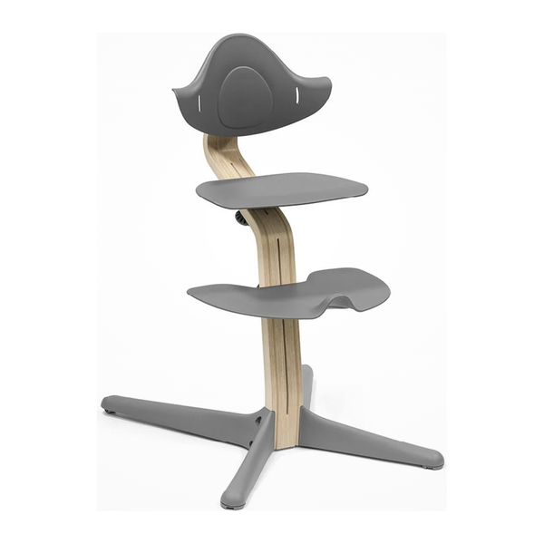 Stokke® Nomi® Stuhl Natural / Grey + Babyset gratis