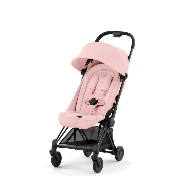 Cybex Coya Peach Pink Gestell Matt Black