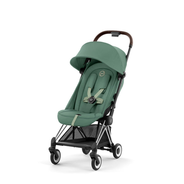 Cybex Coya Leaf Green Gestell Chrome