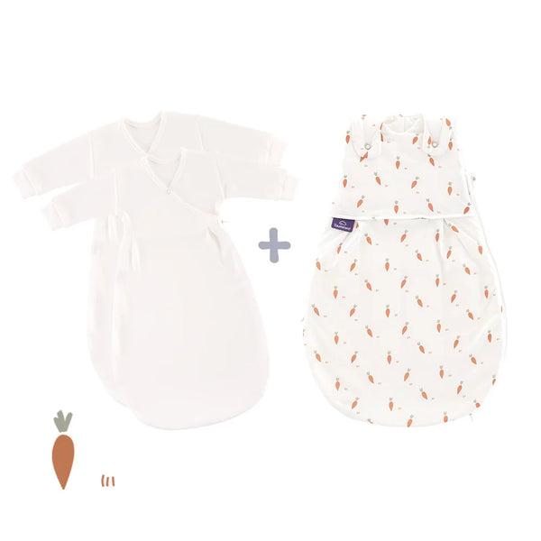 Träumeland LIEBMICH Schlafsack Set Carota, Größe 62/68
