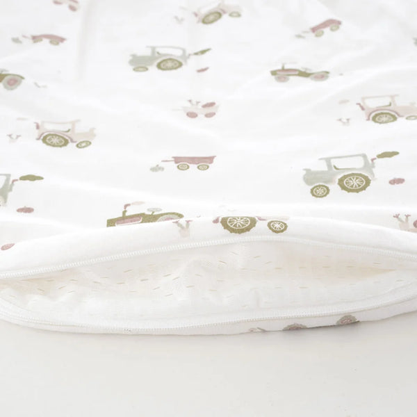 Träumeland LIEBMICH Schlafsack Set Little Farm grün