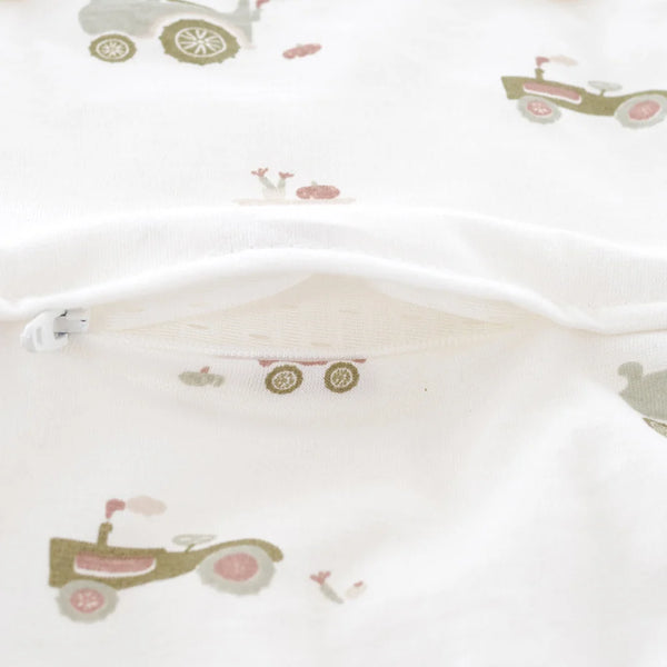 Träumeland LIEBMICH Schlafsack Set Little Farm grün