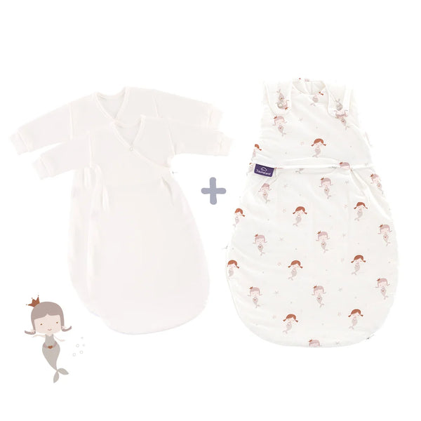 Träumeland LIEBMICH Schlafsack Set Mermaid, Größe 56/62