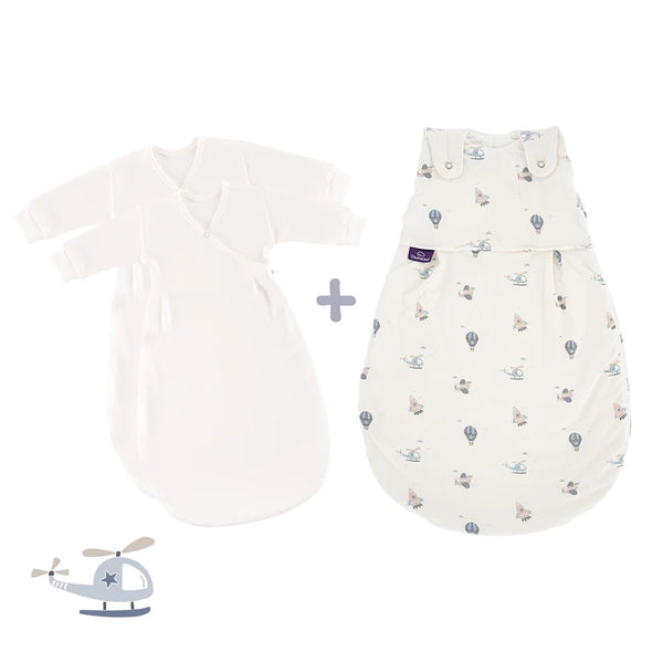 Träumeland LIEBMICH Schlafsack Set Volare, Größe 56/62 – Baumgarten Kinderwagen